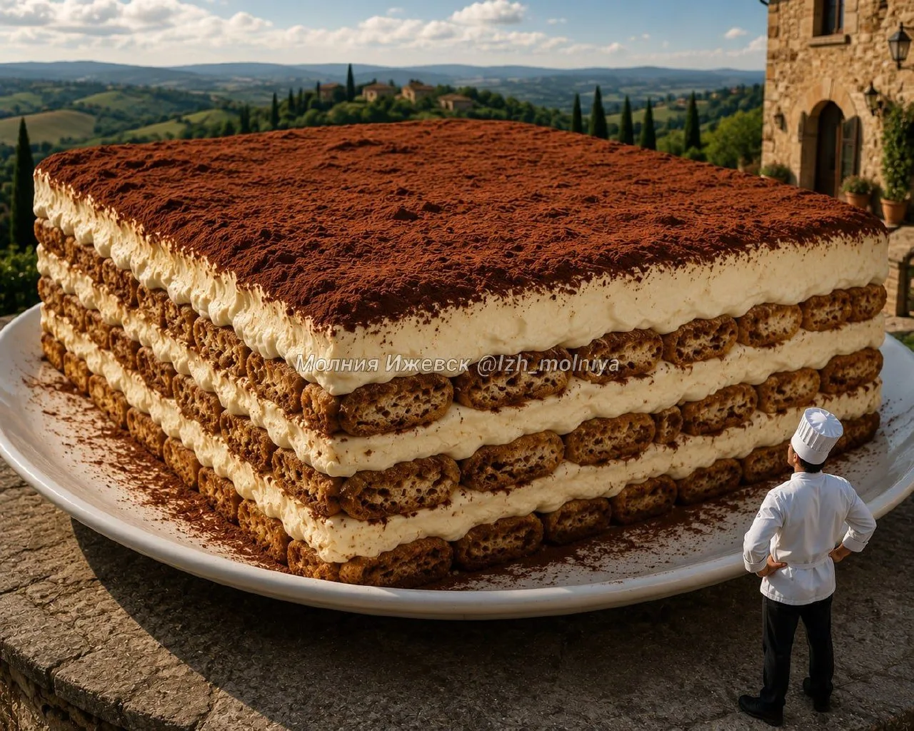 🍰⚡️Гигантский тирамису приготовят в Ижевске — попробовать сможет любой желающий