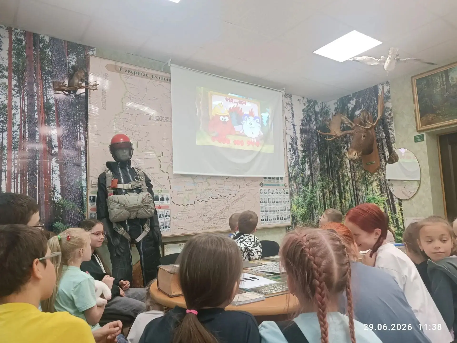 🌲 В понедельник в Музее леса было шумно и весело!