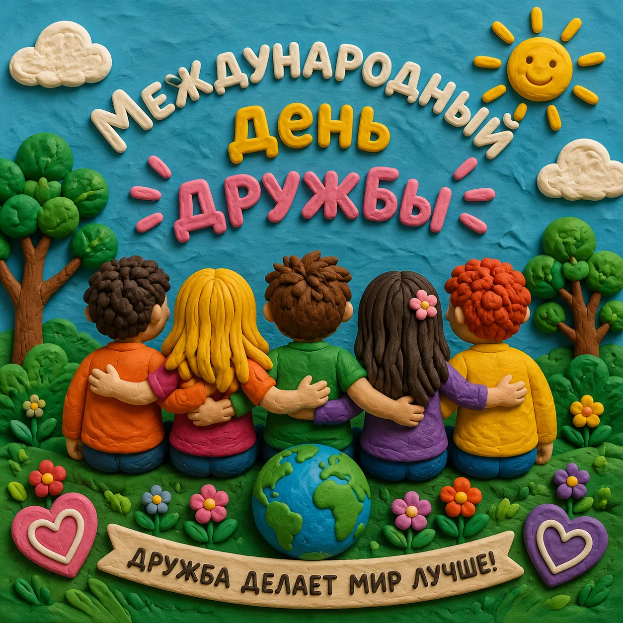 Ежегодно 30 июля отмечается Международный день дружбы – праздник, учреждённый Генеральной Ассамблеей