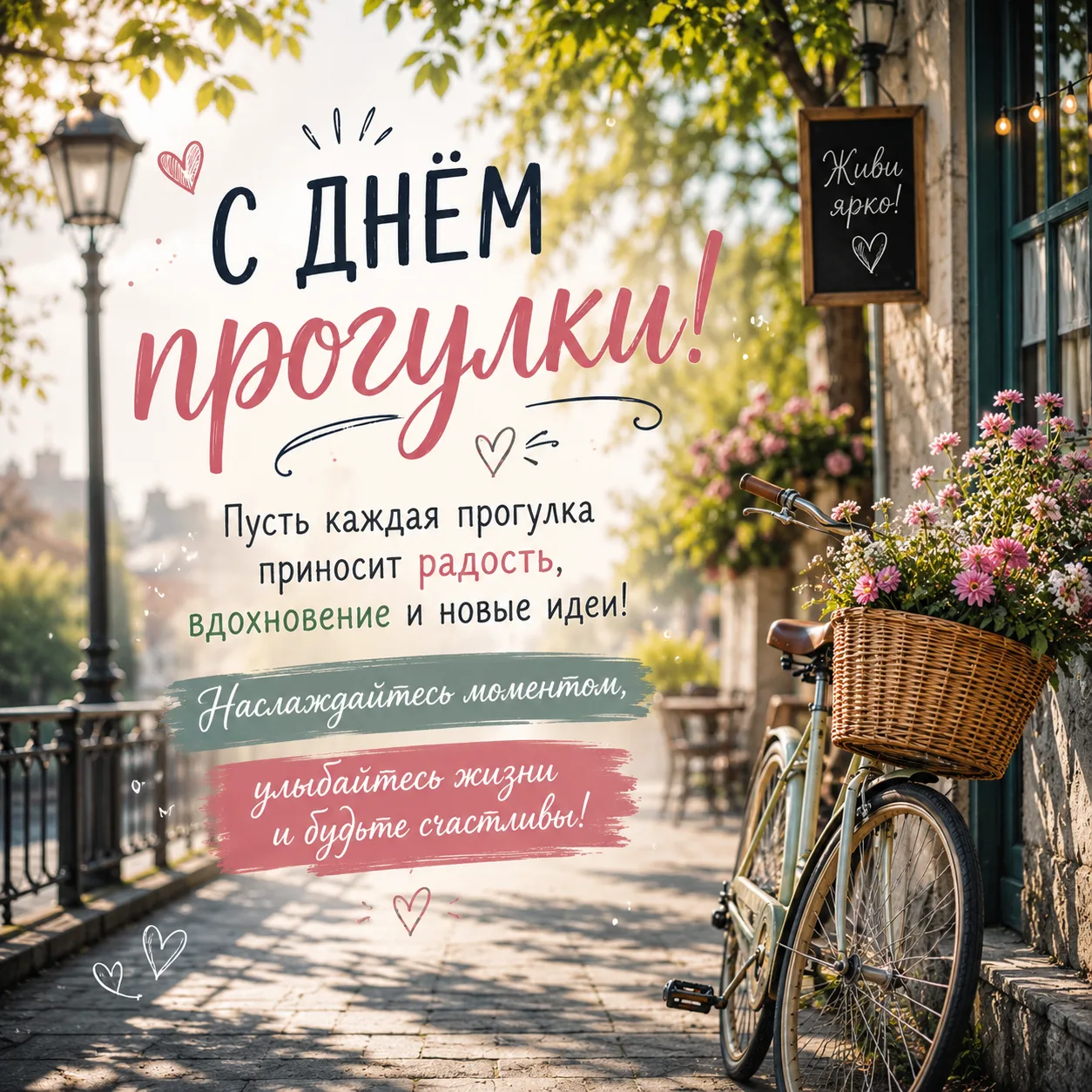 С Днём прогулки! 🚶

💌 Открытки в МАХ – Подписаться