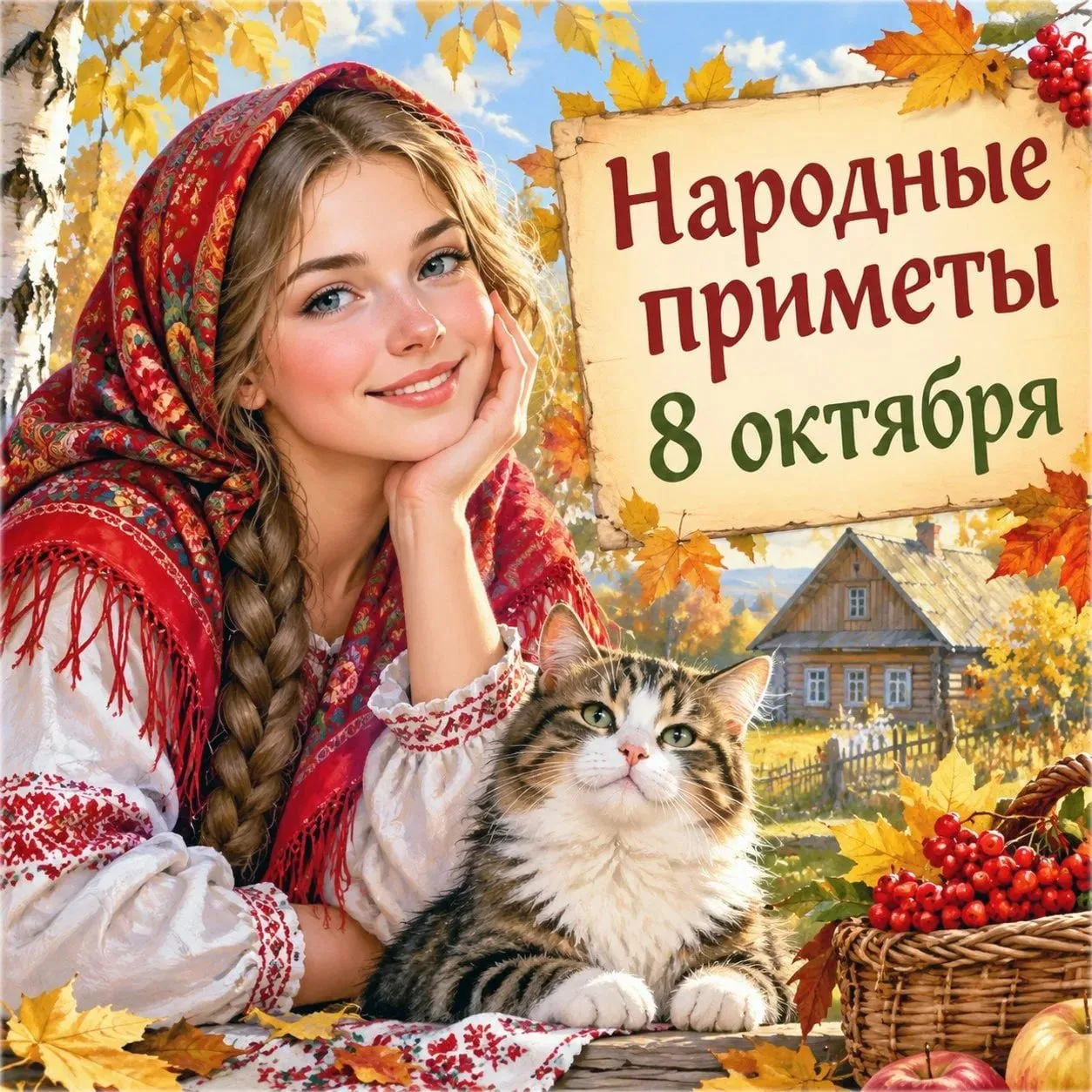 🌿 8 октября — Сергий Курятник: народные приметы 🌿