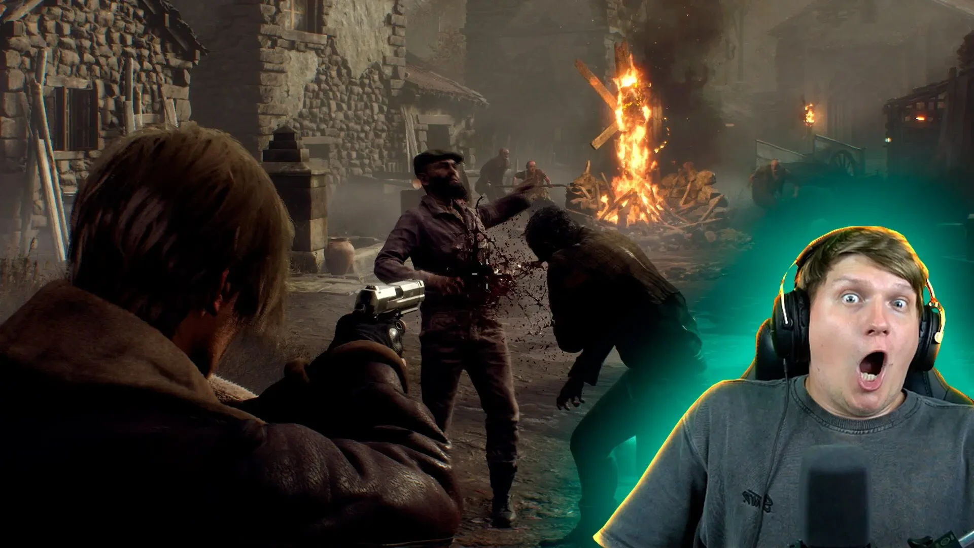 АААААА, ЗОМБИИИИ! Запустил Resident Evil 4 Remake!