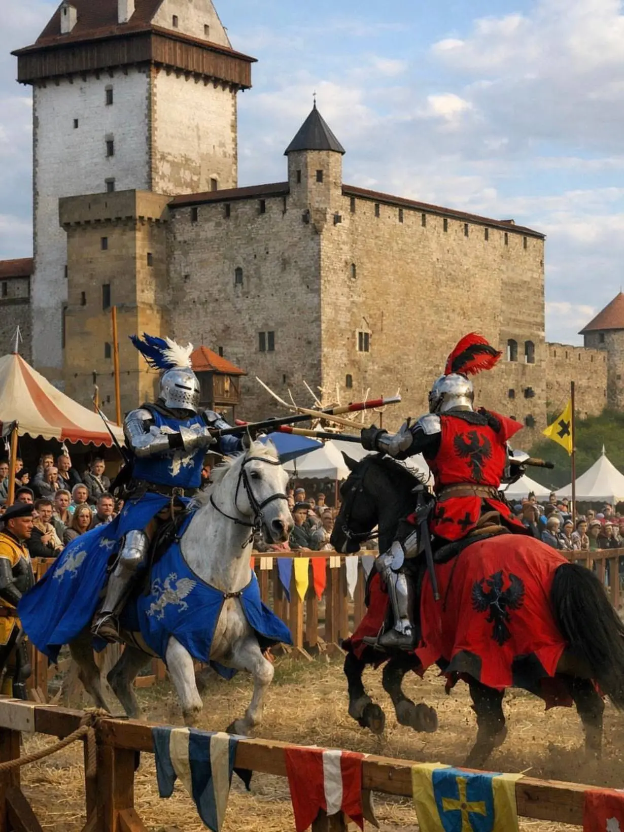 ⚔️ Заглянем на рыцарский турнир в Гребнево