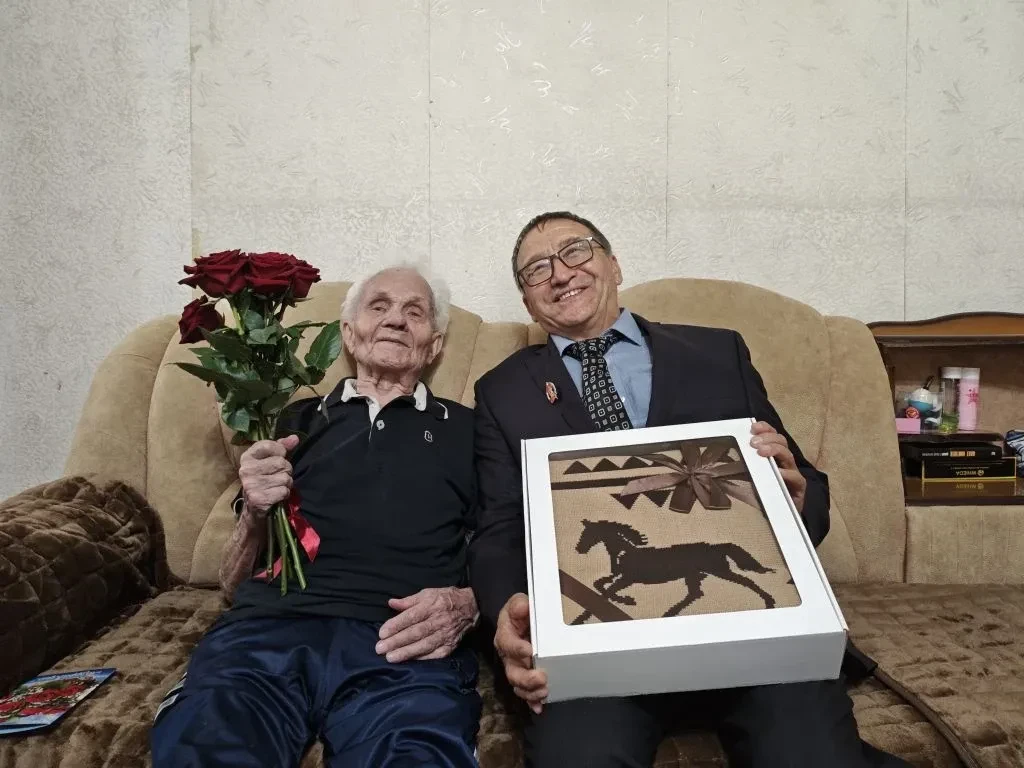 Сегодня с 99-летием поздравили участника Великой Отечественной войны Анатолия Петровича Юферова. С с