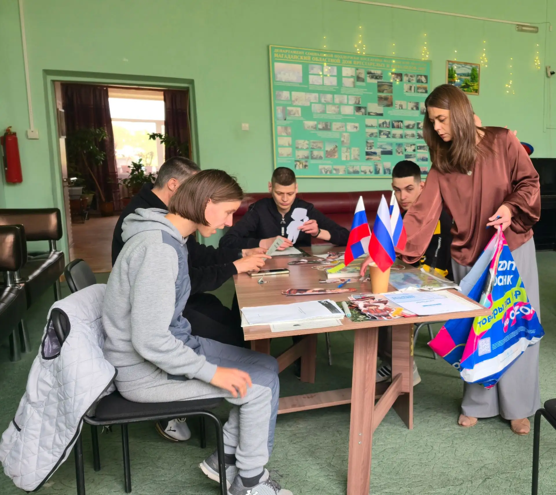 🇷🇺В День России наш уютный пансионат превратился в настоящий очаг народного творчеств...