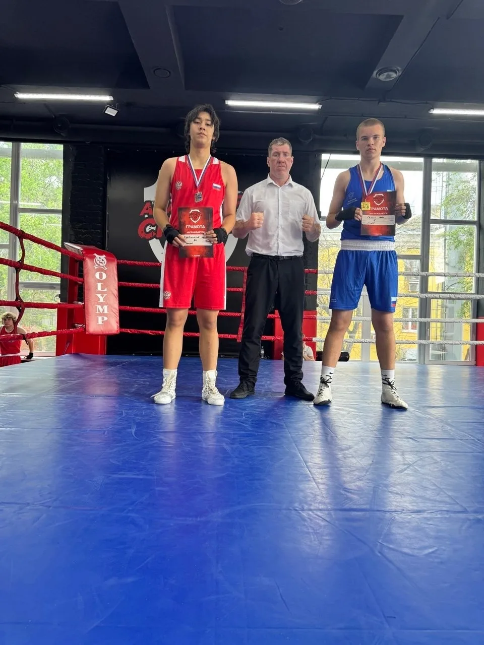 🥊Команда БК «Олимпийский» имени братьев Гусевых приняла участие в открытом турнире по боксу, которы