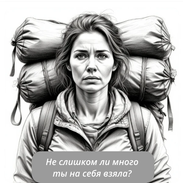 ▌ ⚠ 7 признаков, что вы берёте на себя слишком много