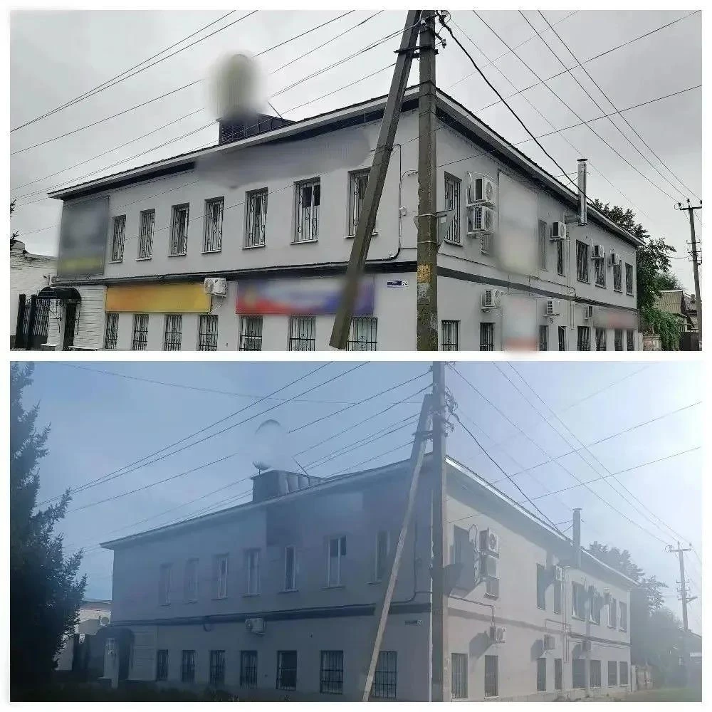В Балаково демонтированы незаконные вывески на улице Коммунистической, здание наркологи...