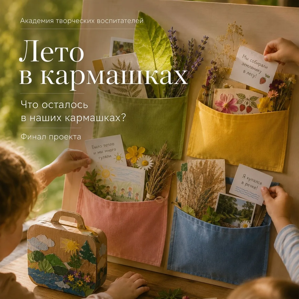🩷ЛЕТО ОСТАЛОСЬ ЗДЕСЬ.ФИНАЛ ПРОЕКТА "ЛЕТО В КАРМАШКАХ"🩷