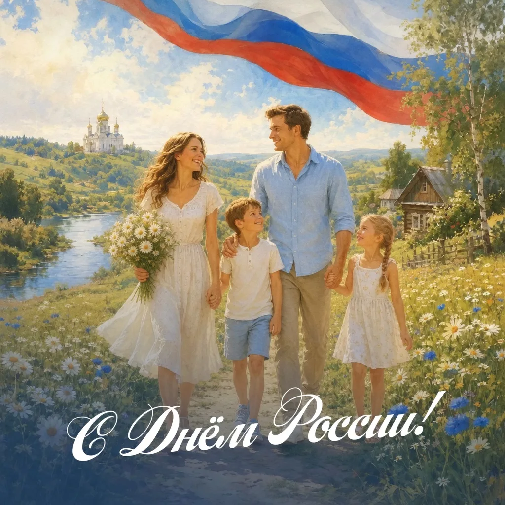 🇷🇺 С Днём России!

Желаем крепкого здоровья, счастья, семейного тепла и новых достижений. Пусть ка