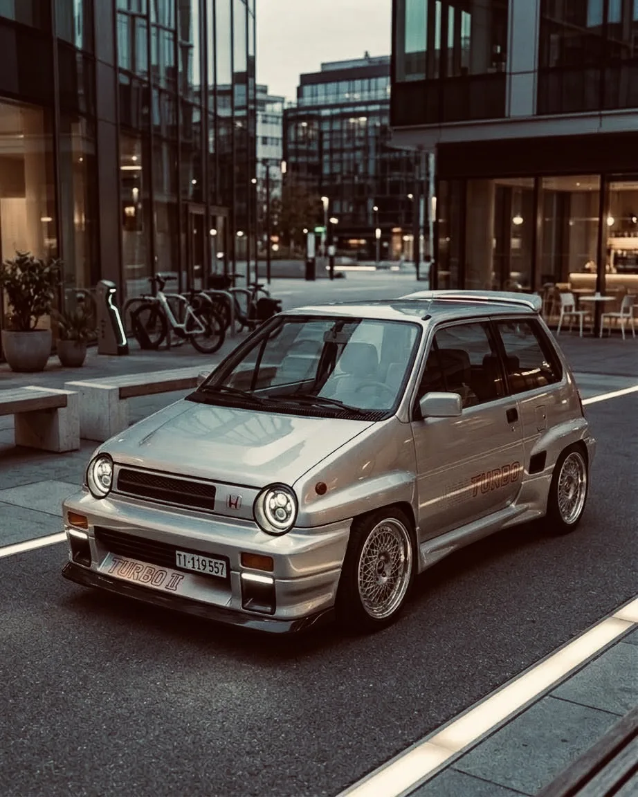 🇯🇵 Honda City Turbo II — зачем ему вообще такие огромные крылья?