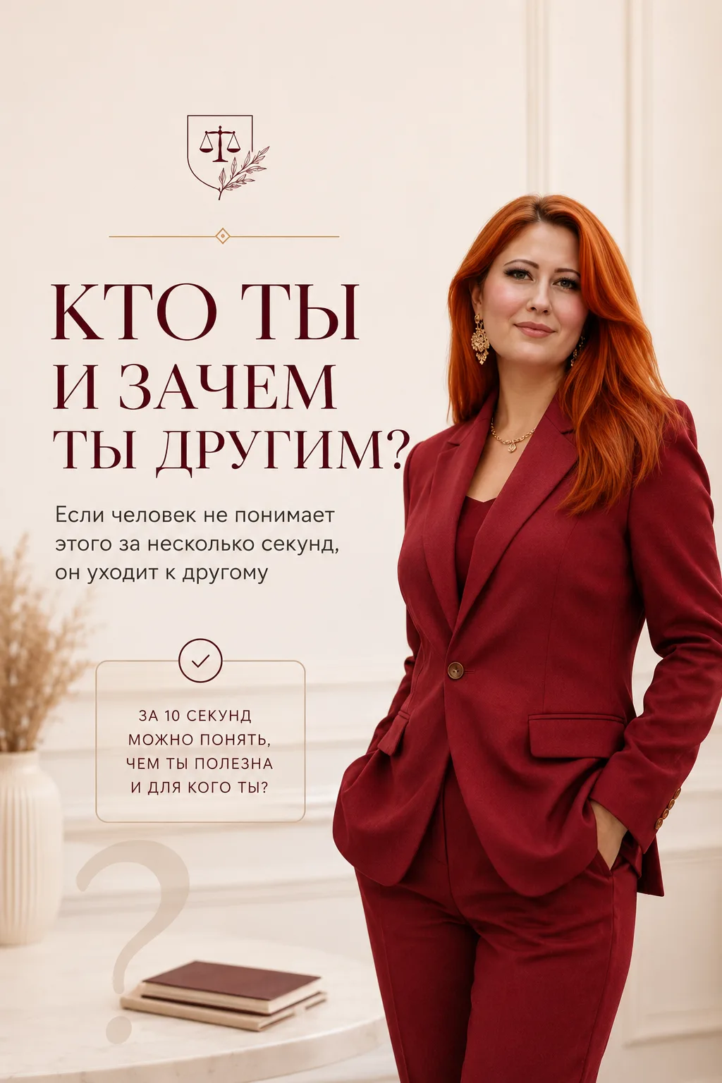 Как понять, кто ты и зачем ты другим

Это тот момент, на котором ломается очень много людей.

Потому