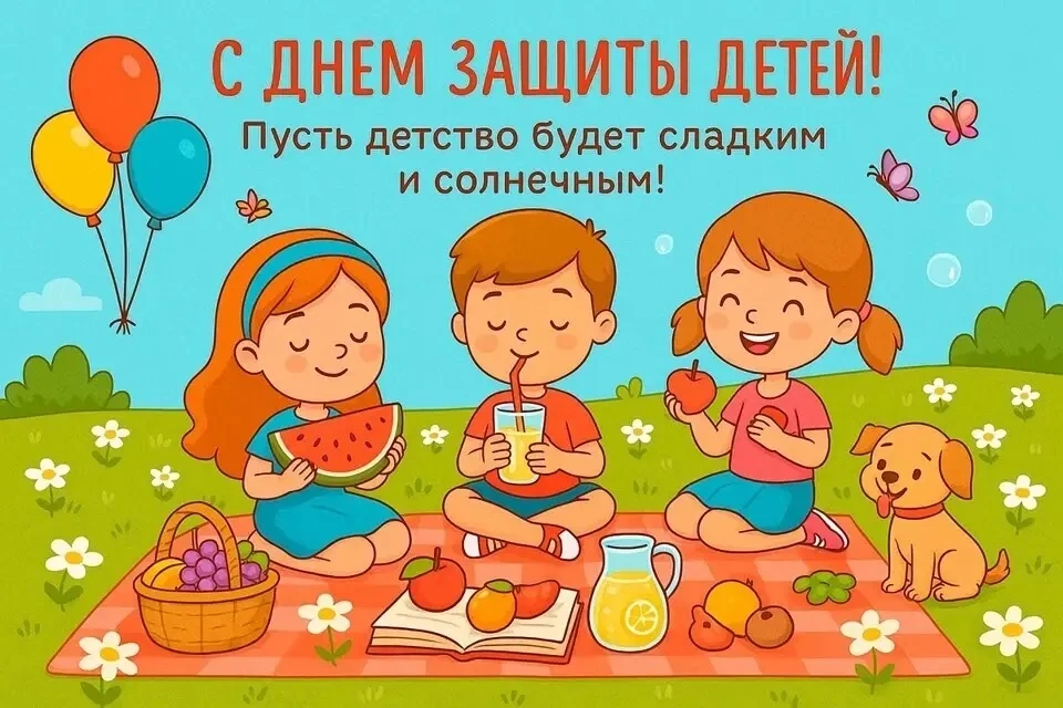 📆1 июня — Международный день защиты детей 

Международный день защиты детей —  праздник, который 