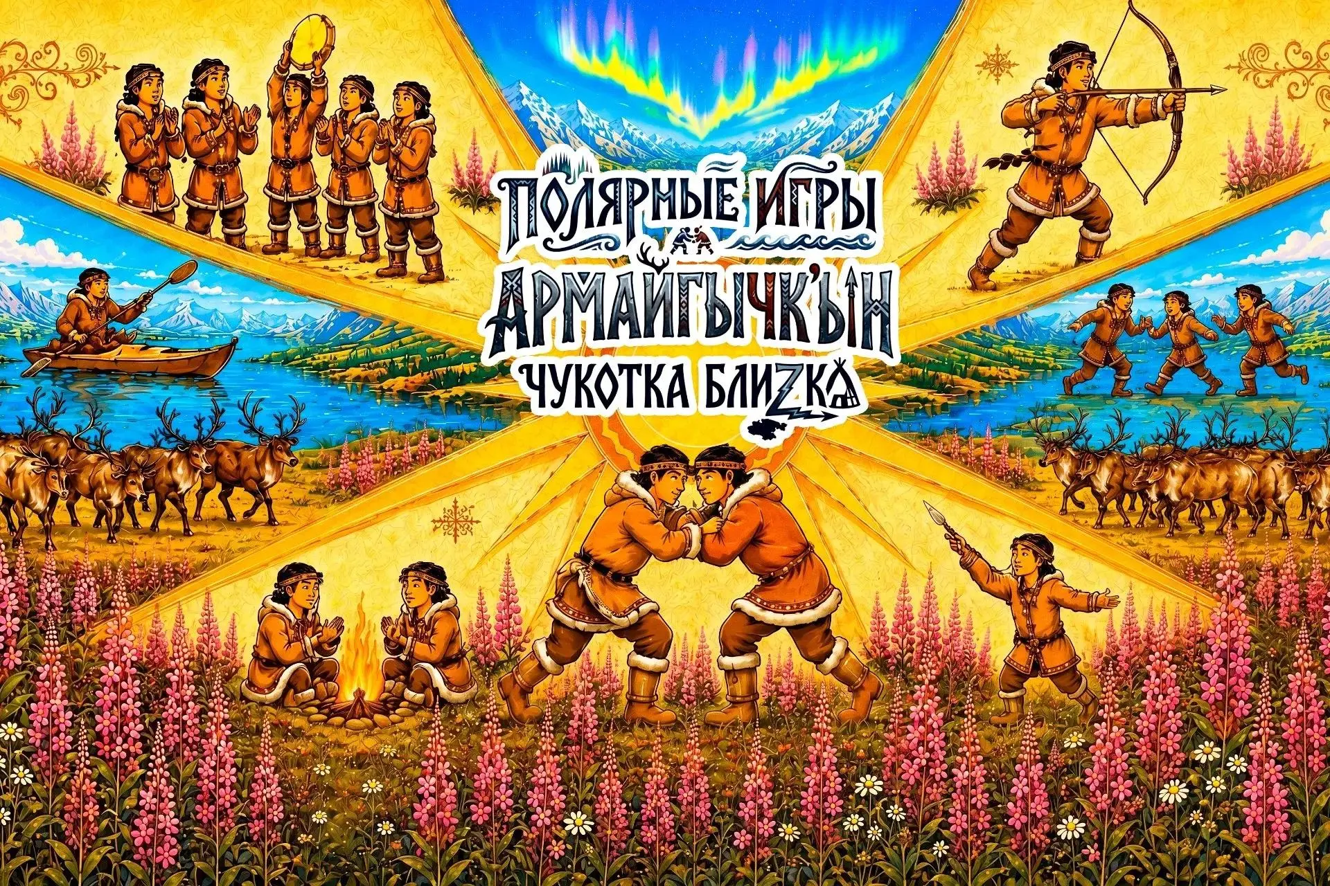 Фестиваль «Спортивные национальные игры» в Билибино