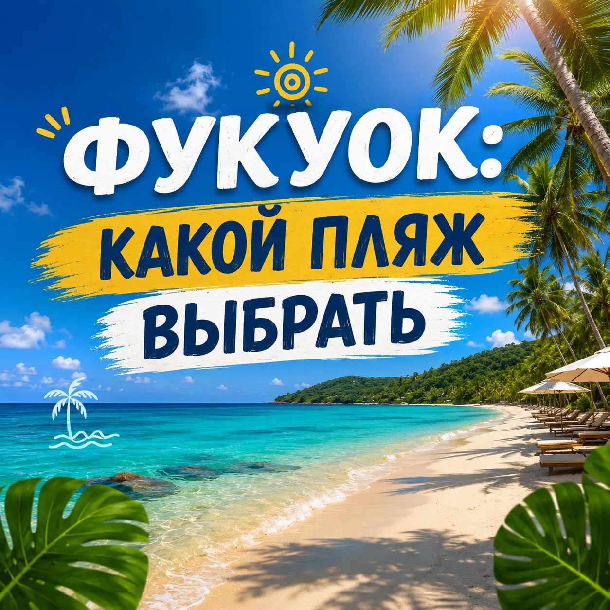 🏝 ФУКУОК: КАКОЙ ПЛЯЖ ВЫБРАТЬ? 🇻🇳🌴