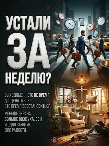 Врач-терапевт объяснил, почему «отдых» на выходных часто делает нас еще более уставшими

Замечали, к