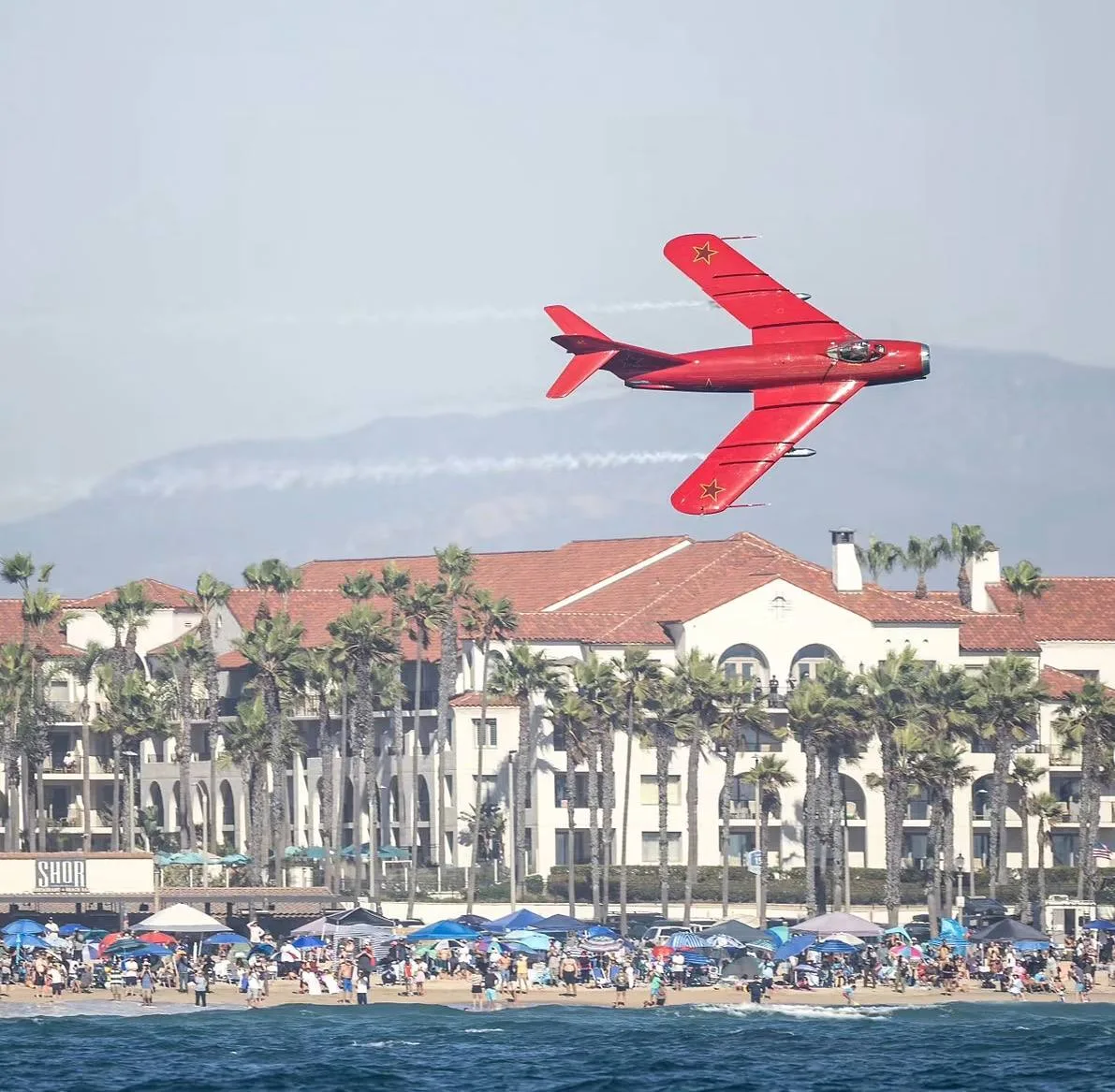 Красивое с  авиашоу Pacific Airshow 2026 которое сейчас проходит в США