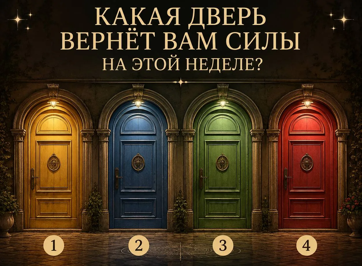 КАКАЯ ДВЕРЬ ВЕРНЁТ ВАМ СИЛЫ НА ЭТОЙ НЕДЕЛЕ?