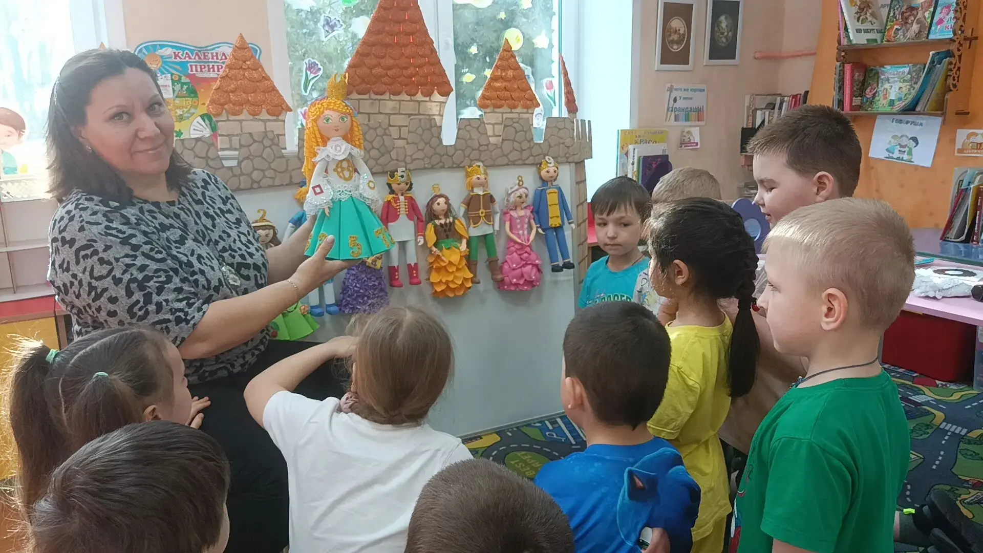 В рамках реализации проекта "Предшкола: стандарт детского сада" на тематической неделе "Математическ