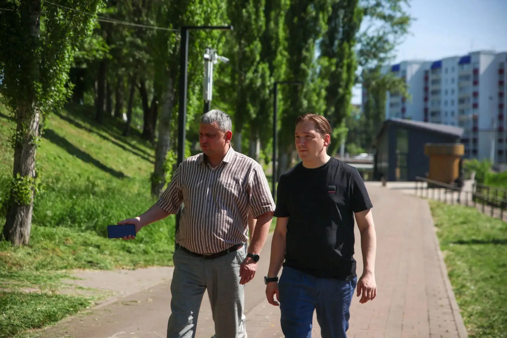 В центре внимания - общественные территории. Совсем недавно они благоустраивались, а уже сегодня ста