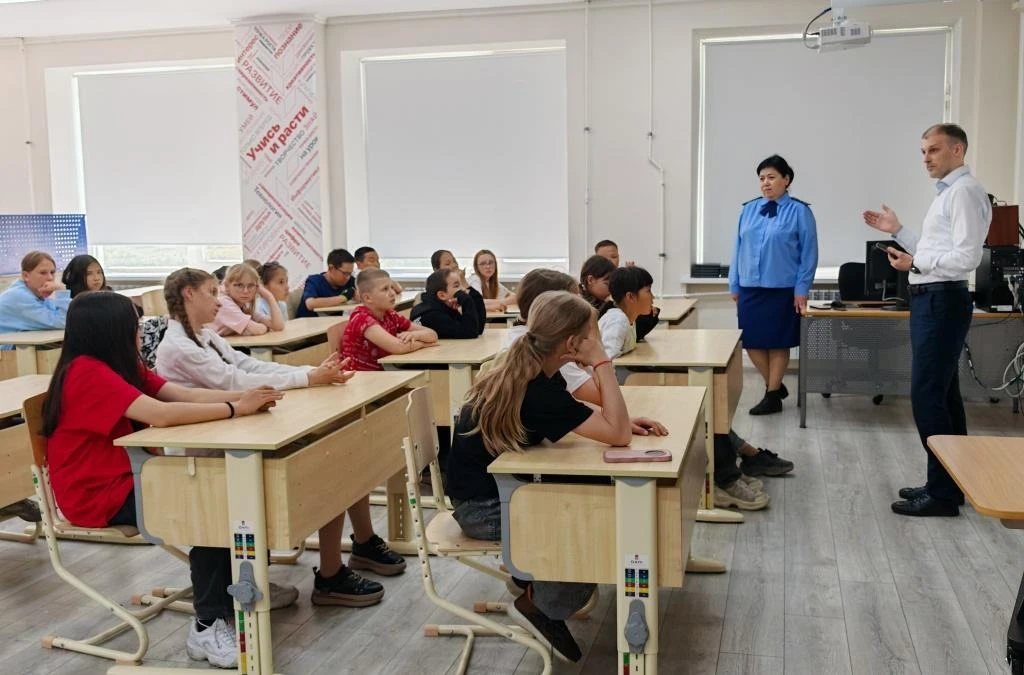 ✔️ Профилактика и безопасность
 
Сегодня в детском оздоровительном лагере на базе нашей школы состоя