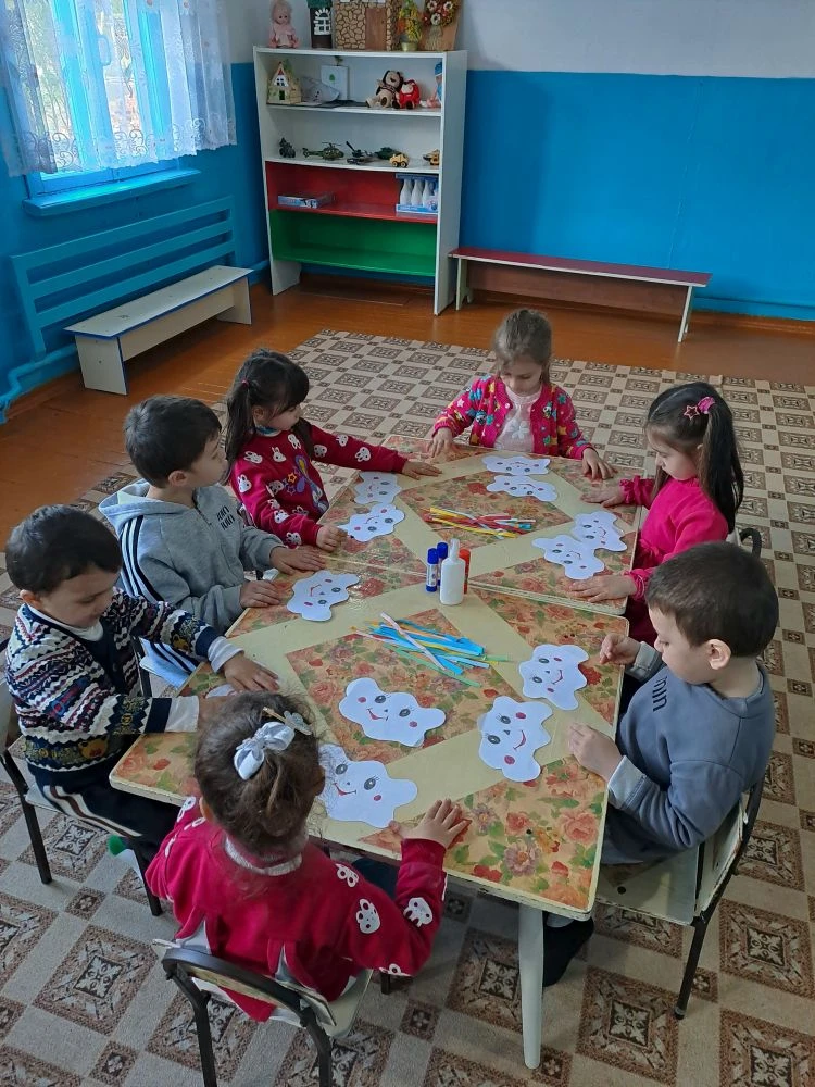 Аппликация "Радуга" 🌈
