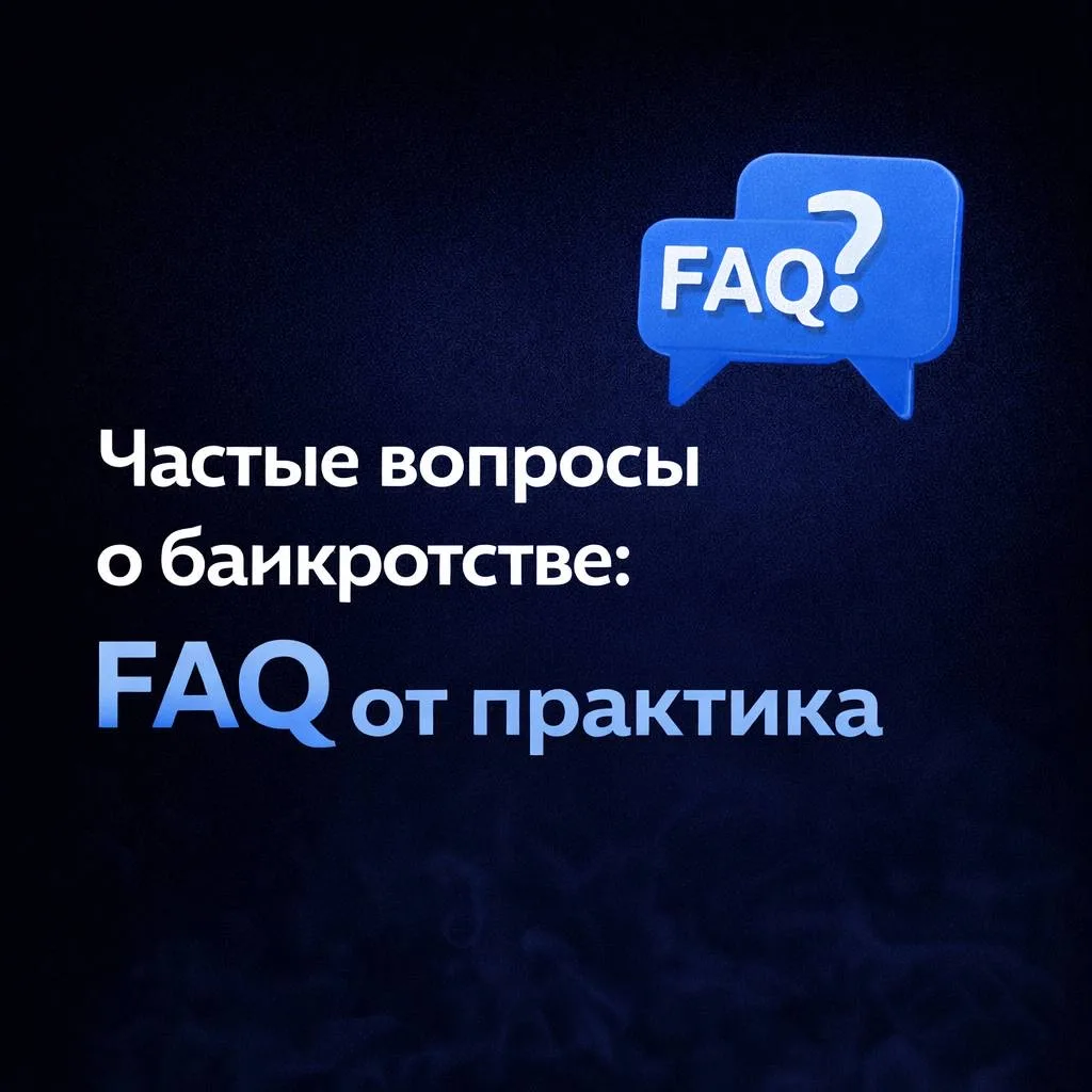 📌 Частые вопросы о банкротстве физических лиц — отвечаю честно и по делу