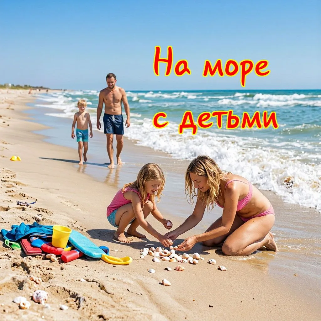 🎉 Ура, каникулы! Едем на море с детьми