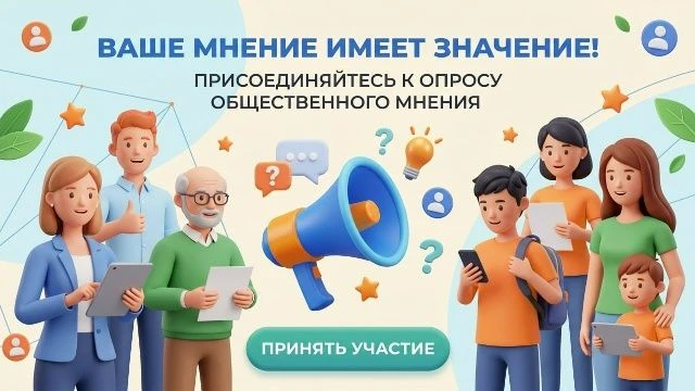 ❗️Приглашаем принять участие в опросе общественного мнения.                            ...