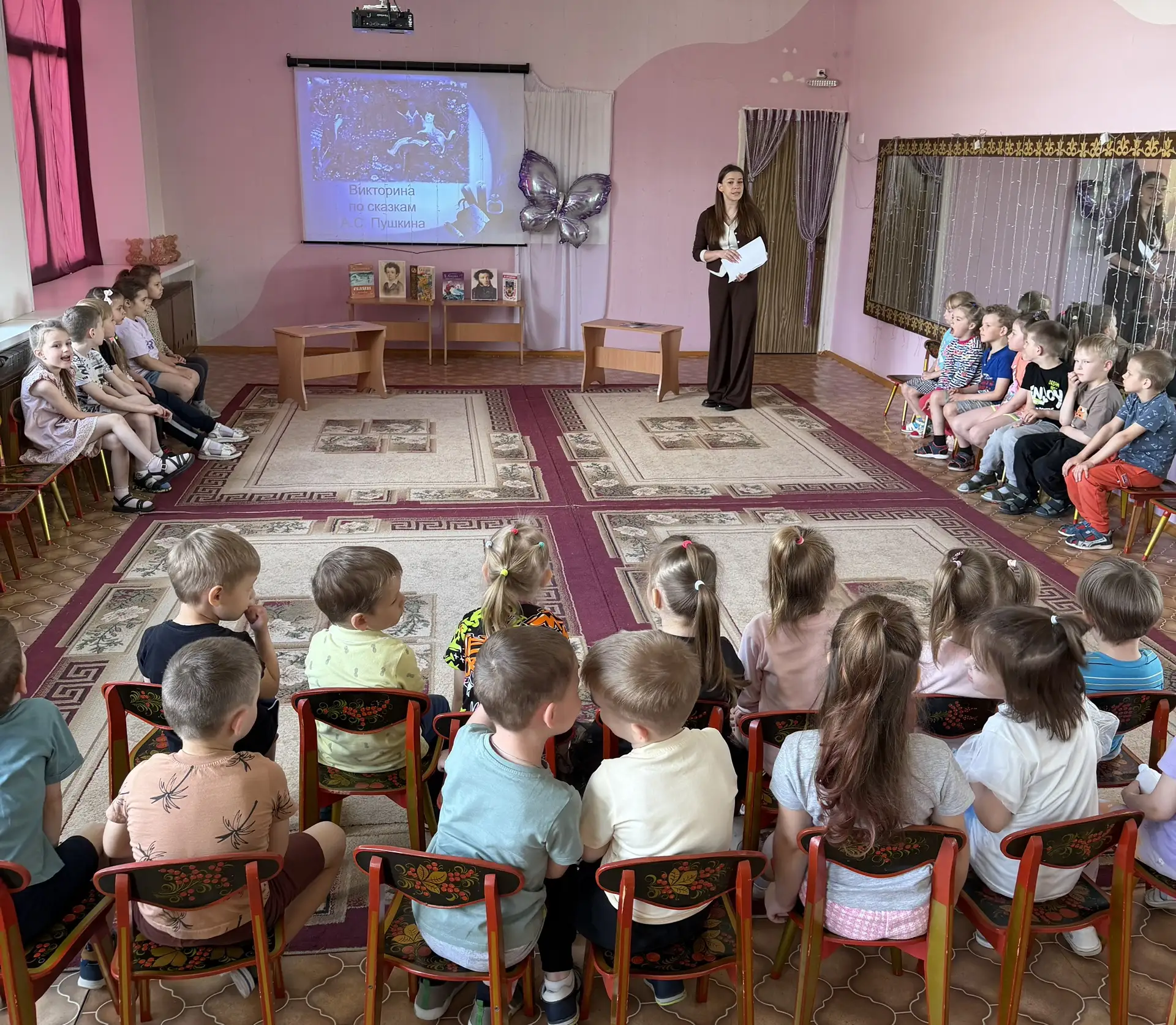 🎨✨ Пушкинский день в нашем детском саду! ✨📚**

6 июня — День рождения великого русского поэта Алек