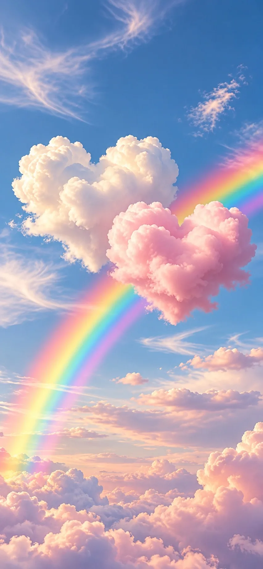 Обои в радужной эстетике 🌈