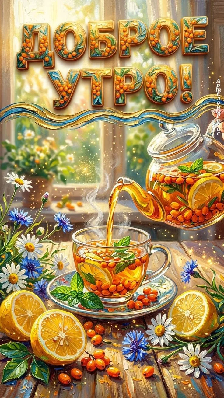 🌞🎉 Чудесного утра! Везения и хорошего настроения!