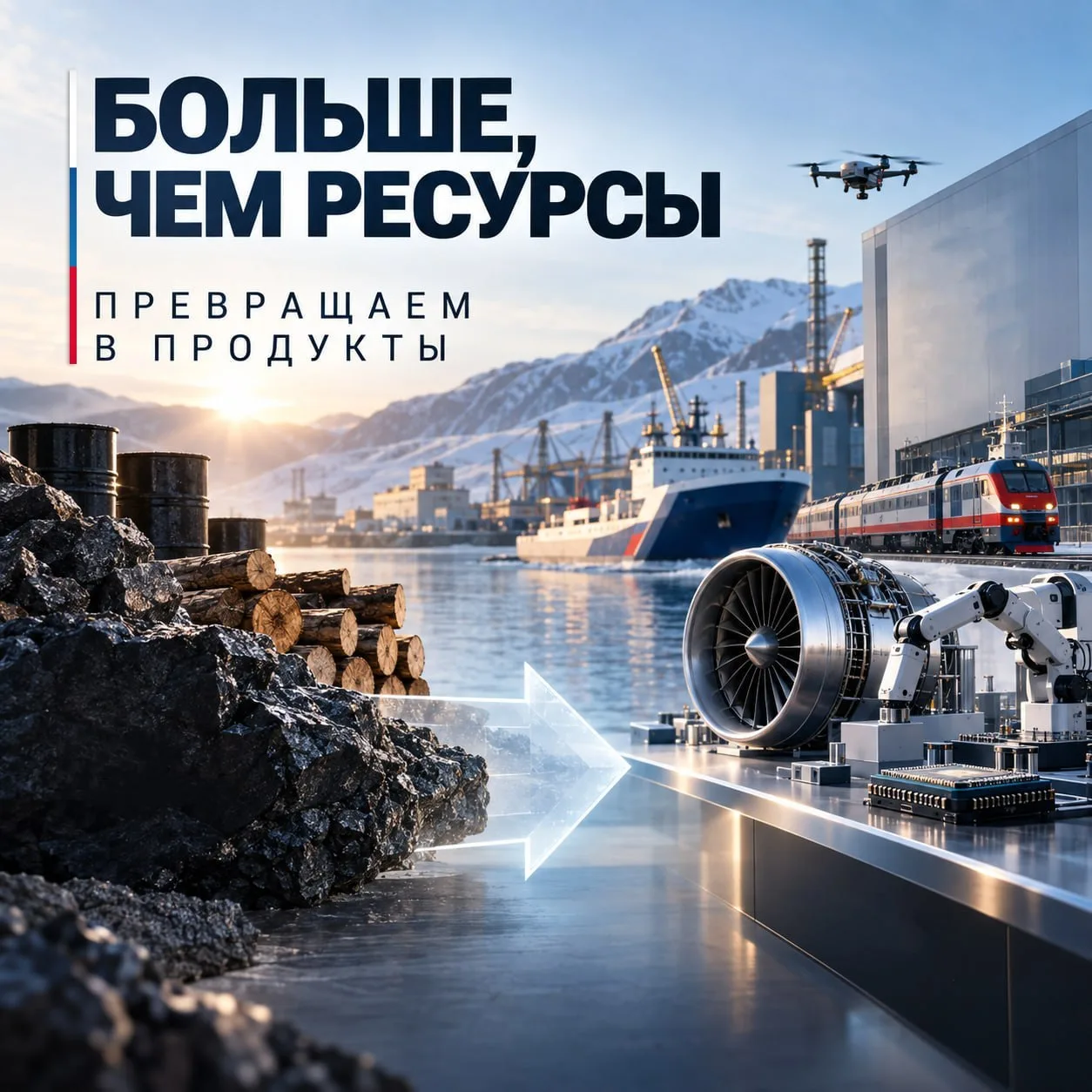 Россия входит в новый инвестиционный цикл. И его результат должен измеряться не только ...