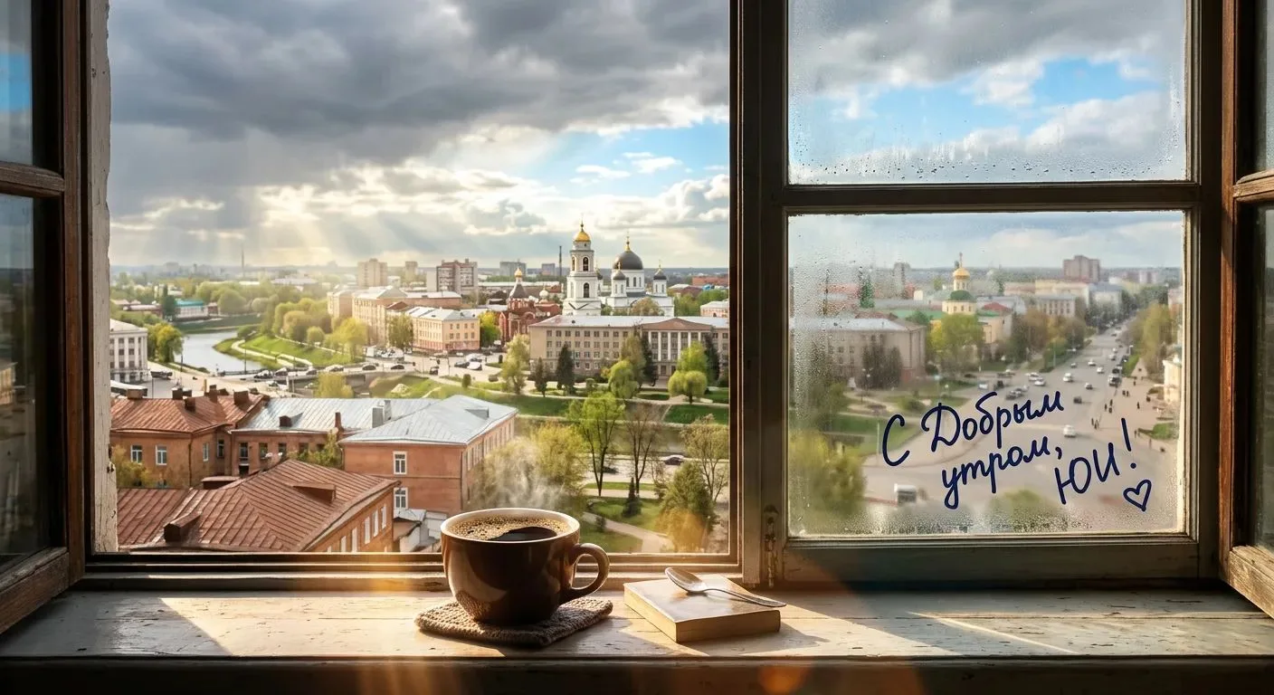 Доброе утро, ЮИ! ⛅️

Ну и что, что за окном пасмурно? 🌥️
Мы-то знаем: пройдёт совсем немного времен