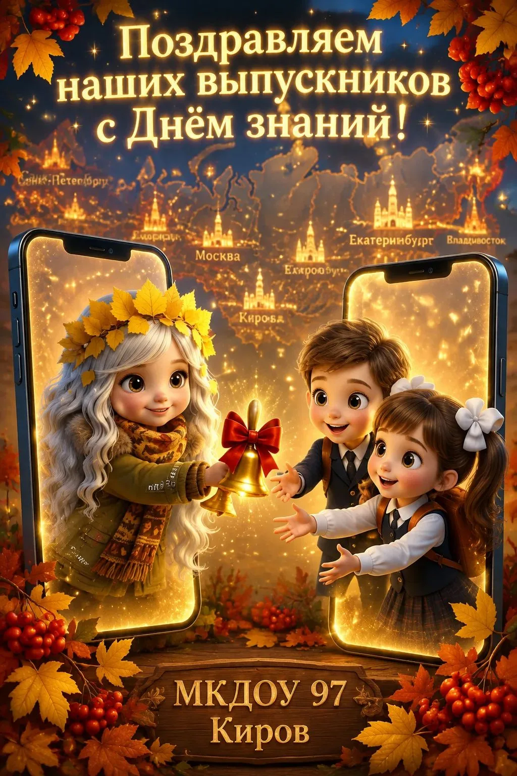 🍂 С ДНЁМ ЗНАНИЙ, ДОРОГИЕ ДРУЗЬЯ! 📚