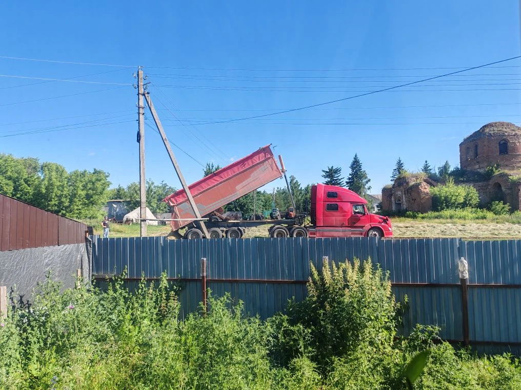 А у нас дорогу отсыпают 🔥🔥🔥