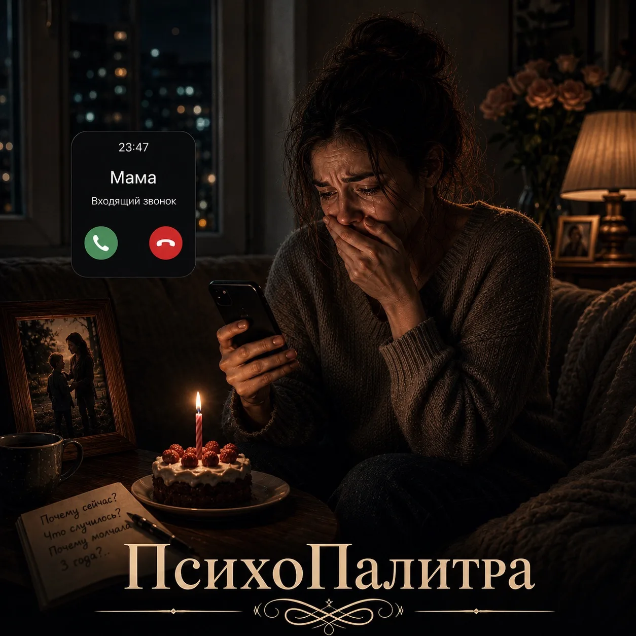 📞 В 23:47 ей позвонила мама, с которой они не разговаривали три года