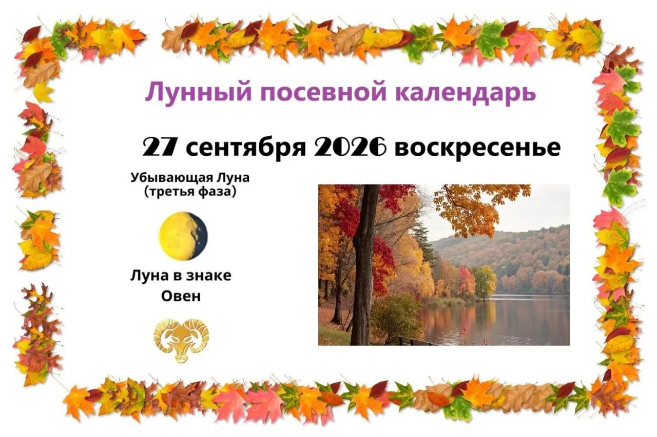 2️⃣7️⃣ сентября, воскресенье