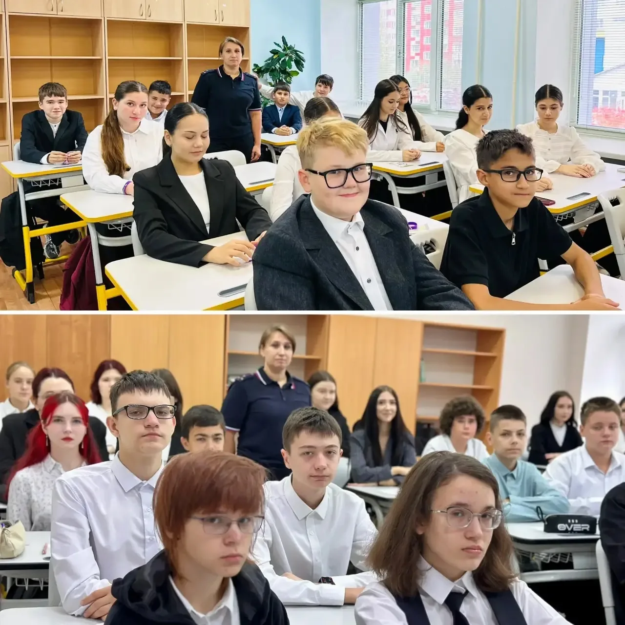 В нашей школе прошли важные встречи с инспектором ПДН ОМВД по г. Новый Уренгой Елизавет...
