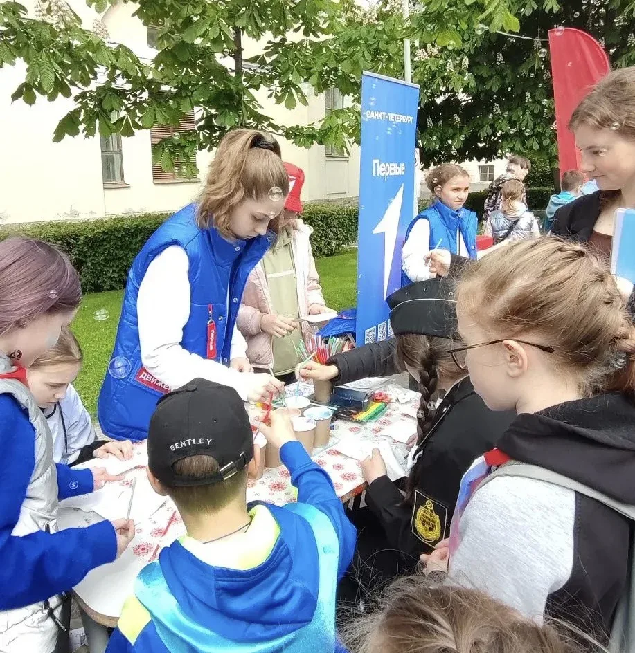 ✨ Фестиваль детства и юности «Фестиваль Движения Первых» в Аничковом Дворце стал настоя...