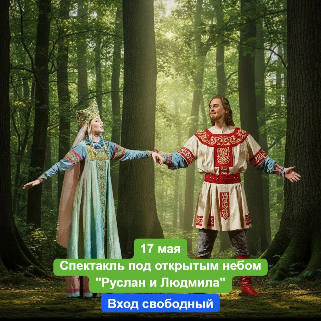 17 мая, воскресенье 🔔Время начала спектакля в 15:00, на острове Канта - в пространстве "Культурное 