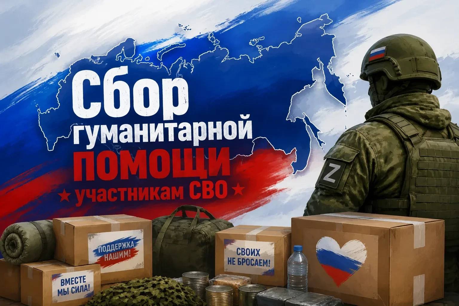 Сбор гуманитарной помощи «Своих не бросаем!» 🇷🇺  Дорогие ученики, родители и педагоги!   Сейчас, с п