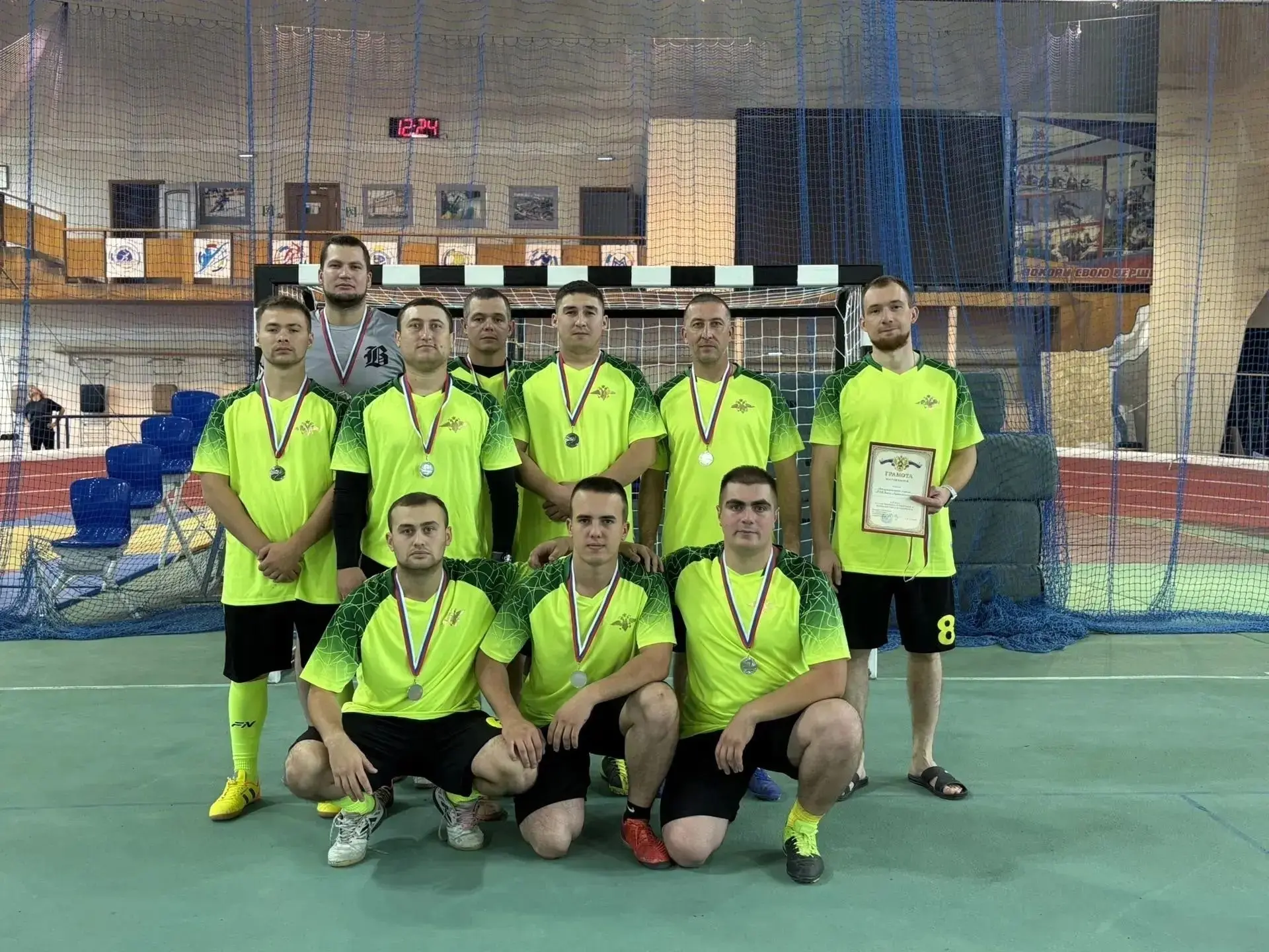 ⚽ Наши в игре: МВД России "Карталинский" серебряный призер первого этапа чемпионата ГУМ...