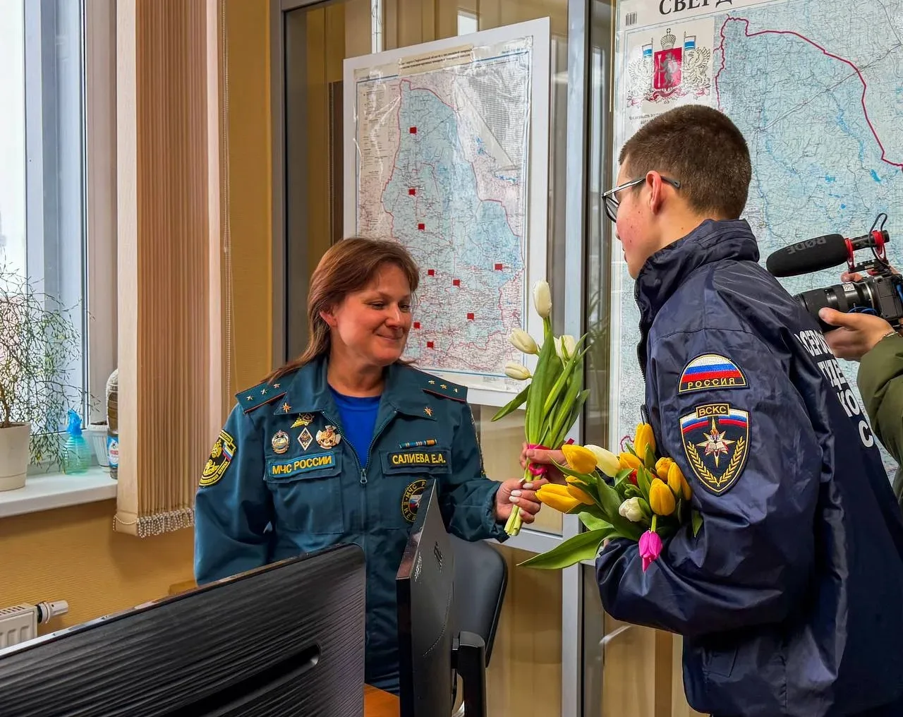 ❤️ Добровольцы Свердловского областного медицинского колледжа, Всероссийского студенческого корпуса 