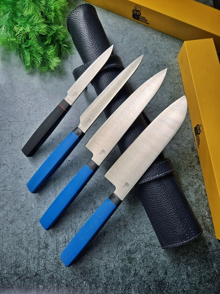 Приветствую друзья ☀️

Немного премиальной кухни от OWL knife. Ножи идут по уценке. Ньанс, едва заме