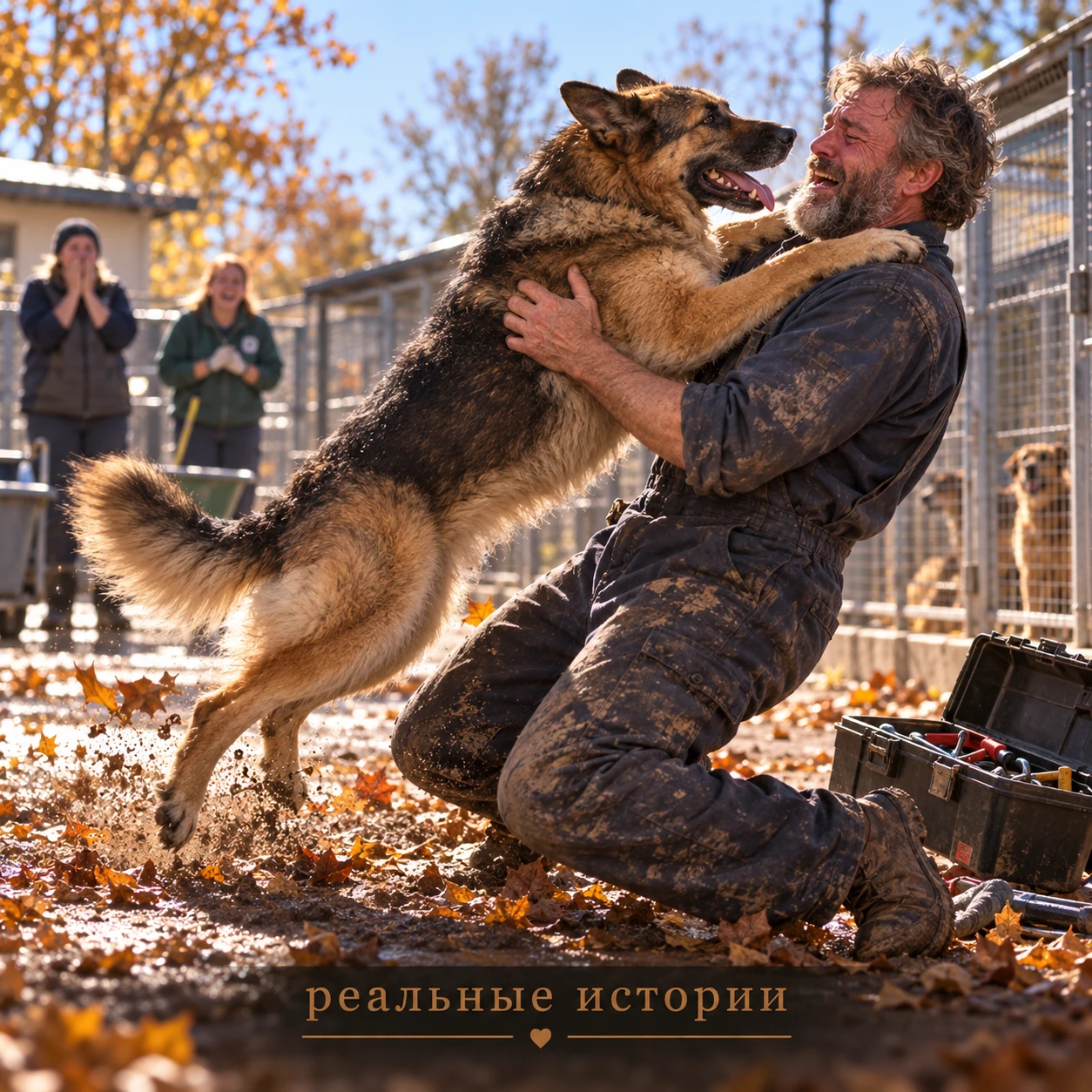 Когда Ральфа привезли в приют, он не рычал и не пытался вырваться. Просто сидел в самом...
