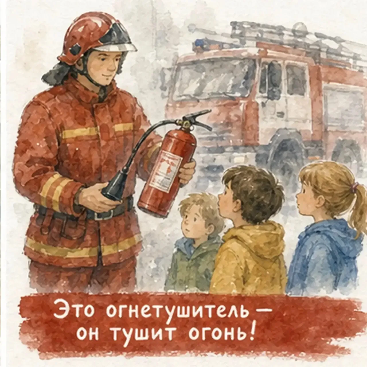 Говорить О ПОЖАРНОЙ БЕЗОПАСНОСТИ с дошкольниками важно и нужно. В этом возрасте дети всё хотят потро