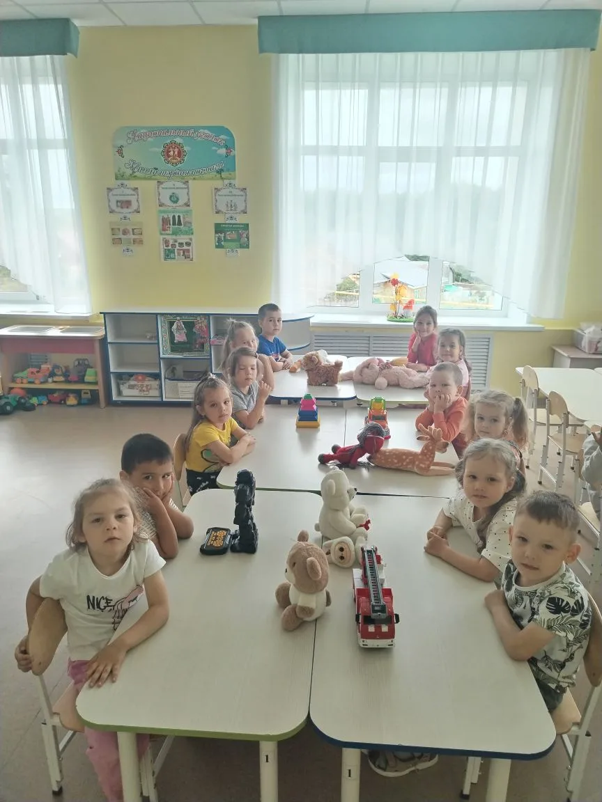 ✨ Сегодня в нашей средней  группе царила настоящая магия игрушек! ✨

Каждый малыш принёс свою  самую