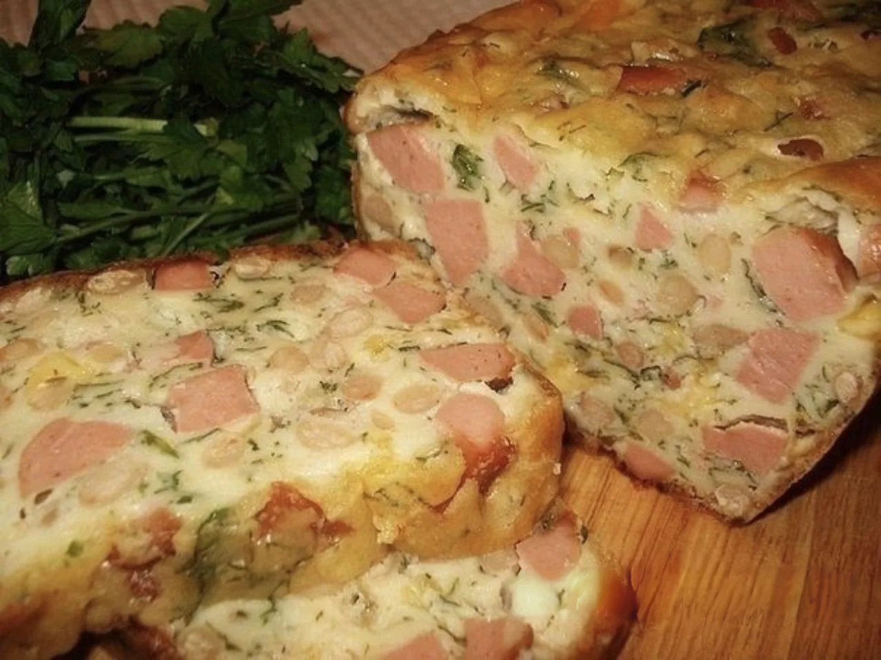 МЯСНОЙ КЕКС #закуска #запекание