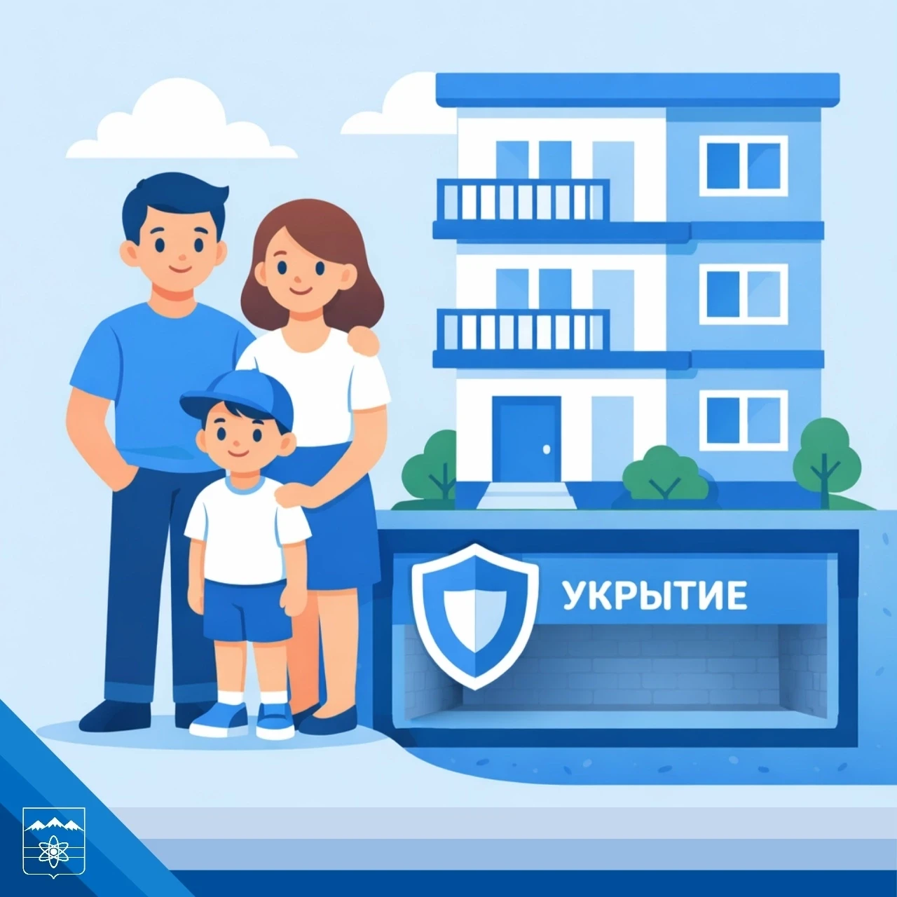 📍 Где укрыться в случае опасности — важно знать заранее 
 
Уважаемые жители! 
 
Если возникнет экст